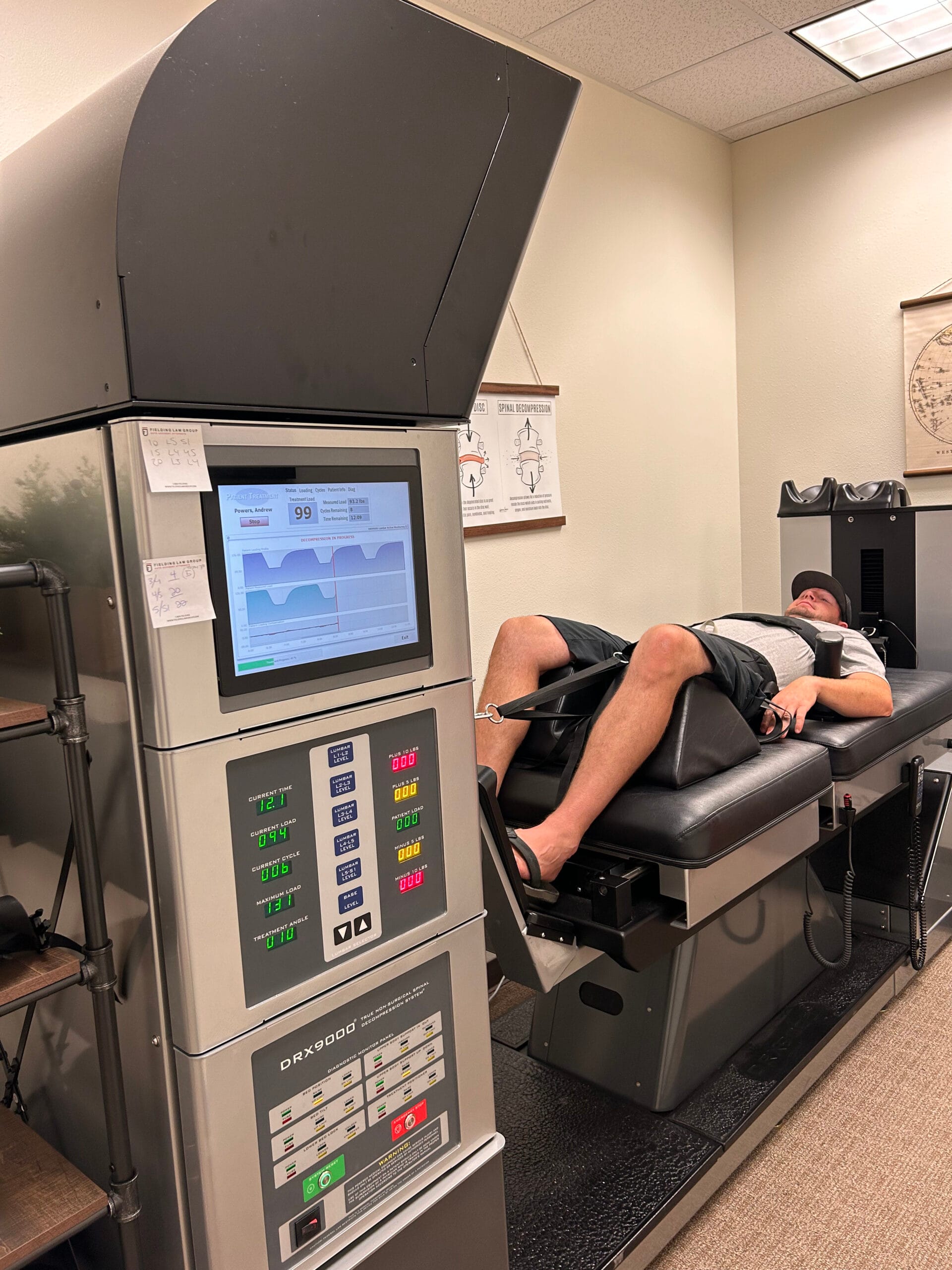 Man getting a spinal decompression - Spinal Decompression in Meridian, ID